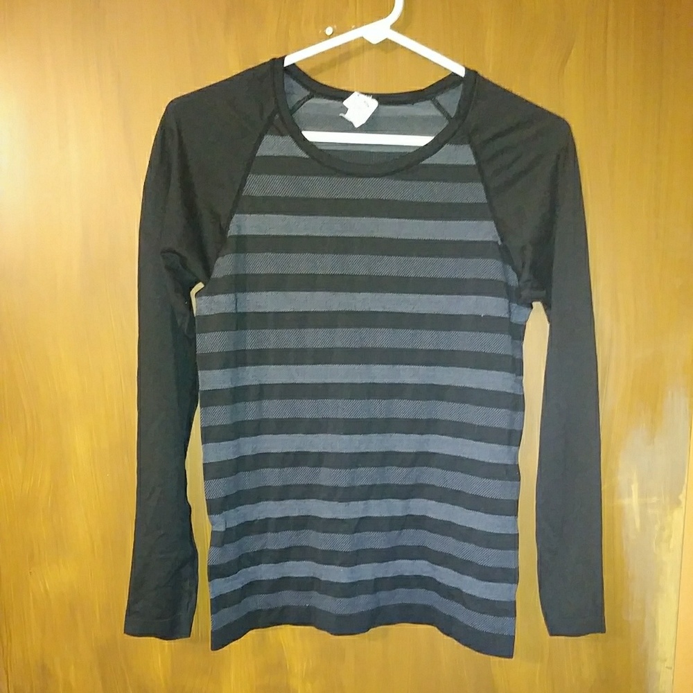 Champion striped activewear shirt
